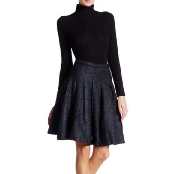 MAAC London Pleated Kimbal Skirt - Picture 1 of 12